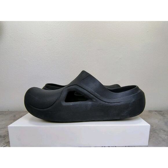 Eddie Bauer First Ascent High Jinx Clogs Shoes Men's 11 Black Utilitarian Slides - Picture 5 of 15